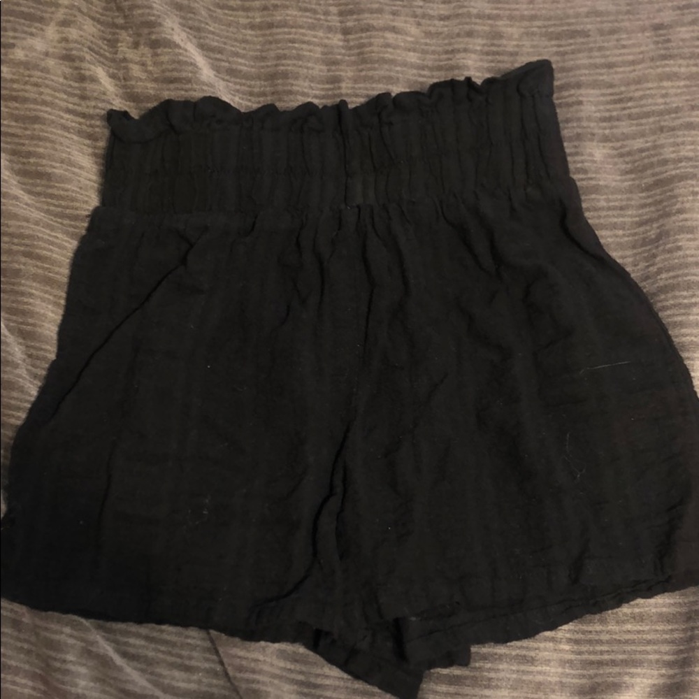 black high waisted cute shorts